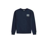 Animal Jonah Mens Falmouth Sweatshirt - Elasticated Cuffs & Hem - Fall & Winter Outdoors Navy S