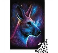 Animal Kangaroo Puzzle Challenging And Brainteasing Premium Cardboard Jigsaw Puzzle for Adults Teen 300pcs (40x28cm)