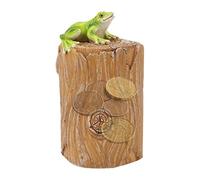Animal Key Hider, Outside Spare Door Key Box Key Holder, Hidden Stone Key Case Home Secret Spare Key Rock Key Keeper Box for Outdoor Garden Yard Security Decor Geocaching