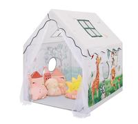 Animal Kids Play Tent,Large Playhouse for Boys Girls Indoor Outdoor,Kids Tent with Windows,Gift for Toddler Children