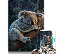 Animal Koala 1000 Piece Jigsaw Puzzles for Teenagers,Challenging Game Gifts for Is Ideal As A Gift for The Whole Family (50x75cm)