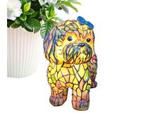 Animal Lamp,Dog Shaped Resin Cute Lamps for Bedrooms - Whimsical Lighting for Dorm Decor and Kids Room Lighting Teenagers College Students Room Daycare Classroom School