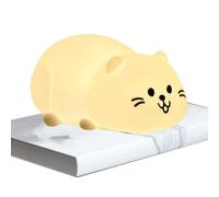 Animal Lamp,Tap Control Cat Nightstand Lamp | Cute 3-Level Dimmable Rechargeable Light for Home Decor Study Desk Bedroom Playroom Dorm