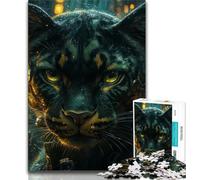 Animal Leopard Jigsaw Puzzles for Adults 1000 Jigsaws,Challenging To Complete But Fun And Humorous Unique Home Decor And Gifts (50x75cm)