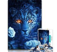 Animal Leopard Jigsaw Puzzles for Teenagers 1000 Piece,Decompressing Intellectual Educational Toy Great Gifts And Toys (38x26cm)
