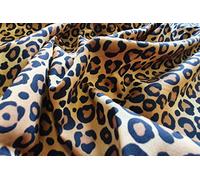 Animal Leopard Print Design - Fabric Craft Material 110 cm 100% Cotton Poplin -130 GSM - Per Metre (CP0045)