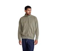 Animal Liam Men’s Zip Sweatshirt - Soft & Cozy Cotton Jumper with Adjustable Fit, Warm & Comfortable - Spring, Hiking, Travel & Outdoors Khaki L