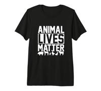 Animal Life Counting Vegetarians Premium T-Shirt