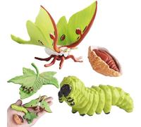 Animal Life Cycle Toys - Life Cycle Figurines Educational Toy Set | Realistic Animal Growth Cycles Models | Butterfly Turtle Frog Ant Learning Science Figures For Kids | Educational Toy