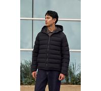 Animal Light Cloud Cosi Hooded Mens Padded Jacket - Black