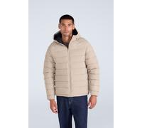 Animal Light Cloud Cosi Hooded Mens Padded Jacket - Taupe