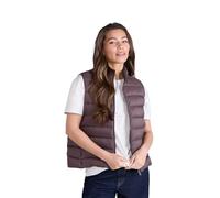 Animal Light Cosi Womens Gilet - Lightweight Water-Resistant Sleeveless Vest with Pockets - Spring Camping, Holiday, Walking & Outdoors Dark Purple Women's Size 10
