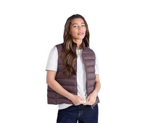 Animal Light Cosi Womens Gilet - Lightweight Water-Resistant Sleeveless Vest with Pockets - Spring Summer, Camping, Holiday, Walking & Outdoors Dark Purple 10