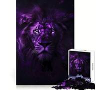 Animal Lion Constellation 1000 Piece Jigsaws for Adults Puzzle Focus Training Stress Free Fun Tight Join Creative Gift (50x75cm)