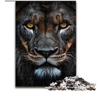 Animal Lion Puzzles for Adults Teens 1000pc Puzzle, Suitable for Ages 14 And Up Family Fun It Is Ideal As A Gift for The Whole Family (50x75cm)