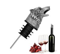 Animal Liquor Pourer - Decorative Stag Head Whiskey Spout with Airtight Silicone , Wine Aerator & Diffuser for Home Bar, Gift for Men & Boyfriend | For Spirits