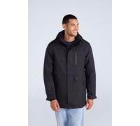 Animal Men's 'Lisbon' Waterproof Breathable Side Pockets Taped Seams Thermal Parka in Black | Size: 2XL Animal Black 2XL