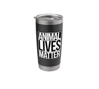 Animal Lives Matter Stainless Steel Insulated Tumbler