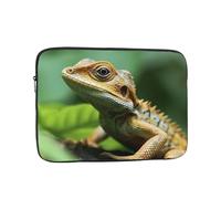 Animal Lizard Laptop Sleeve for Women Men, 15 Inch Waterproof Laptop Bag Lightweight Notebook Computer Cover Bag