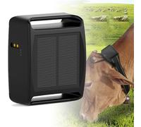 Animal Locator for Cattle, Horses, 4G+2G Solar GPS Anti-lost Tracker, 20000mAh Large Capacity, Real-time Positioning, Historical Track Playback
