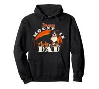 Animal Lover Bernese Mountain Dad Bernese Mountain Dog Pullover Hoodie