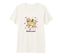 Animal Lover Print Premium T-Shirt