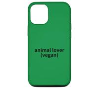 animal lover - vegan - I dont eat them! vegans team LOVE Case for iPhone 12/12 Pro
