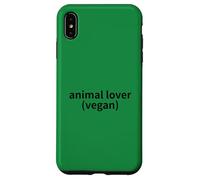 animal lover - vegan - I dont eat them! vegans team LOVE Case for iPhone XS Max