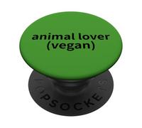 animal lover - vegan - I dont eat them! vegans team LOVE PopSockets Adhesive PopGrip