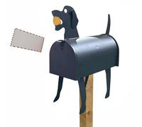 Animal Mailbox - 7.87 x 3.93 Inch Waterproof Outdoor Mailbox | Animal Mailbox, Handmade Custom, Garden Decoration, Creative Mailbox for Outdoor Farm Indoor Garden
