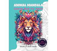 Animal Mandala Coloring Book for Adults