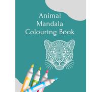 Animal Mandala Colouring Book
