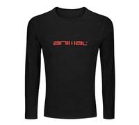 Animal Marrlys Long Sleeve T-Shirt Graphic Top Printed Tee Mens Black Shirt M