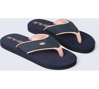 Animal Women's 'Marti' Cushioned Lightweight Flip-Flops Soft Casual Slip On Slippers in Navy | Size: 6 Animal Navy 6