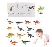 Animal Match Game - Cognitive Creature Pairing Toy, Tactile Identification Card Collection | Illustrated Fauna Association Puzzle With Character Models And Visual Learning Elements, Supports Early Thi