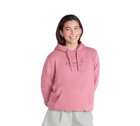 Animal Maya Womens Hoodie - Lightweight & Breathable Sweatshirt with Kangaroo Pocket & Drawcord Hood - Best for Spring Summer, Holiday & Outdoors Dark Pink Women's Size 18