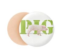 Animal Meat Food Pig Art Deco Fashion Air Cushion Makeup Foundation Sponge Powder Puff