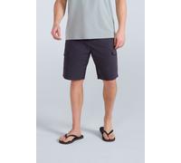 Animal Atlantis Mens Cargo Shorts - Cotton, Lightweight with Lots of Pockets - for Spring Summer & Outdoors Charcoal W32