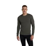 Animal Mens Blaze Base Layer Top - Dark Khaki - L - Dark Khaki - 53% Cotton/42% Acrylic/5% Elastane