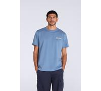 Animal Men's 'Chase' Graphic Cotton Casual Short Sleeve Lightweight Top in Blue | Size: Small Animal Blue S