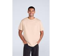Animal Men's 'Chase' Graphic Cotton Casual Short Sleeve Lightweight Top in Light Beige | Size: XL Animal Light Beige XL