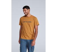 Animal Classico Mens Cotton T-Shirt - Stylish, Lightweight & Breathable Tee in Soft - for Spring Summer Beach, Holiday & Travel Mustard S