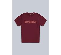 Animal Mens Classico Organic T-Shirt - Dark Burgundy - XS - Dark Burgundy