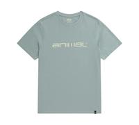 Animal Mens Classico Organic T-Shirt - Light Blue - XS - Light Blue - 100% Organic Cotton