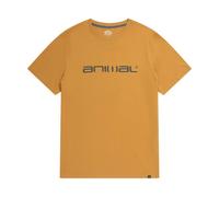 Animal Mens Classico Organic T-Shirt - Mustard - M - Mustard - 100% Organic Cotton