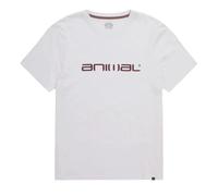 Animal Mens Classico Organic T-Shirt - White - XXL - White