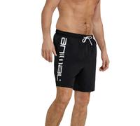 Animal Mens Deep Dive Recycled Boardshorts - Black - XS - Black - 90% Recycled Polyester/10% Elastane