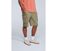 Animal Haze Mens Cargo Shorts - Lightweight & Breathable Bottoms in Soft & Sturdy Cotton, Multi Pockets - Spring Summer, Beach, Holiday, Outdoors Khaki W44