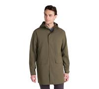 Animal Mens Hyde Long Waterproof Jacket - Khaki Green - M - Khaki Green - 100% Mixed