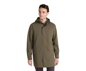 Animal Mens Hyde Long Waterproof Jacket - Khaki Green - S - Khaki Green - 100% Mixed